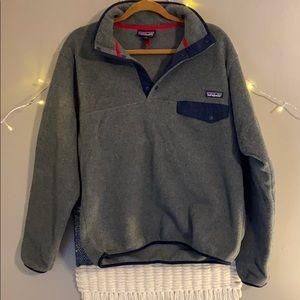 PATAGONIA Men’s Snap-T Pullover Synchilla Small